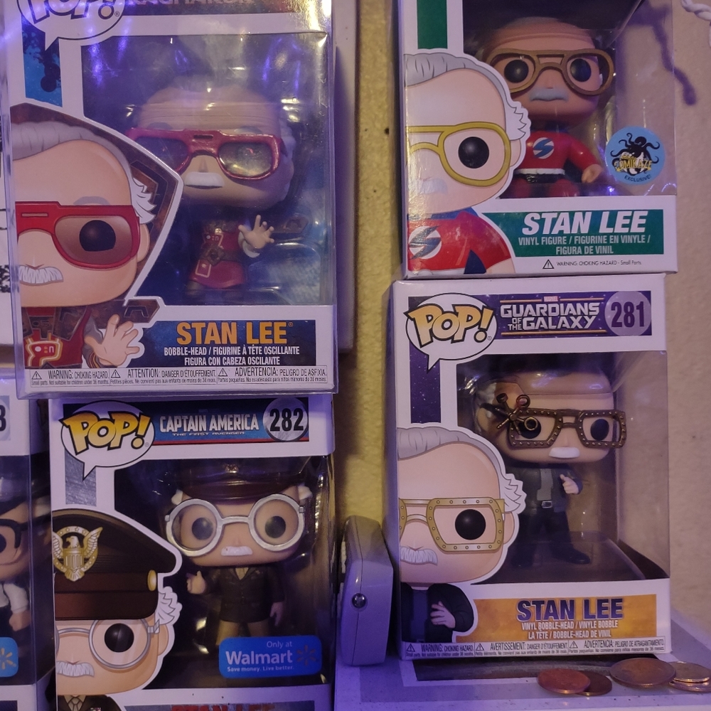 Stan lee Funko pop bundle